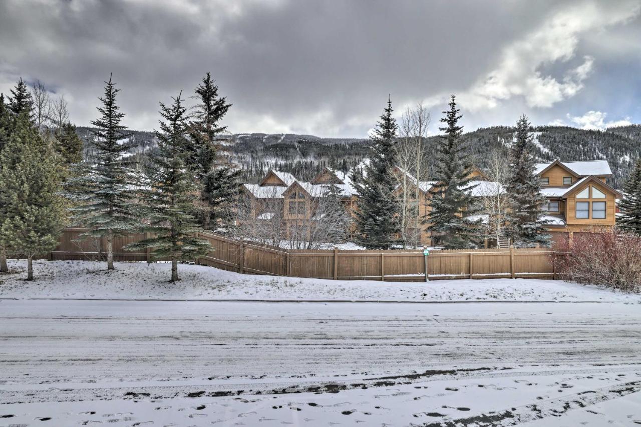 Keystone Studio With Hot Tub Walk To Ski Lifts! Eksteriør bilde
